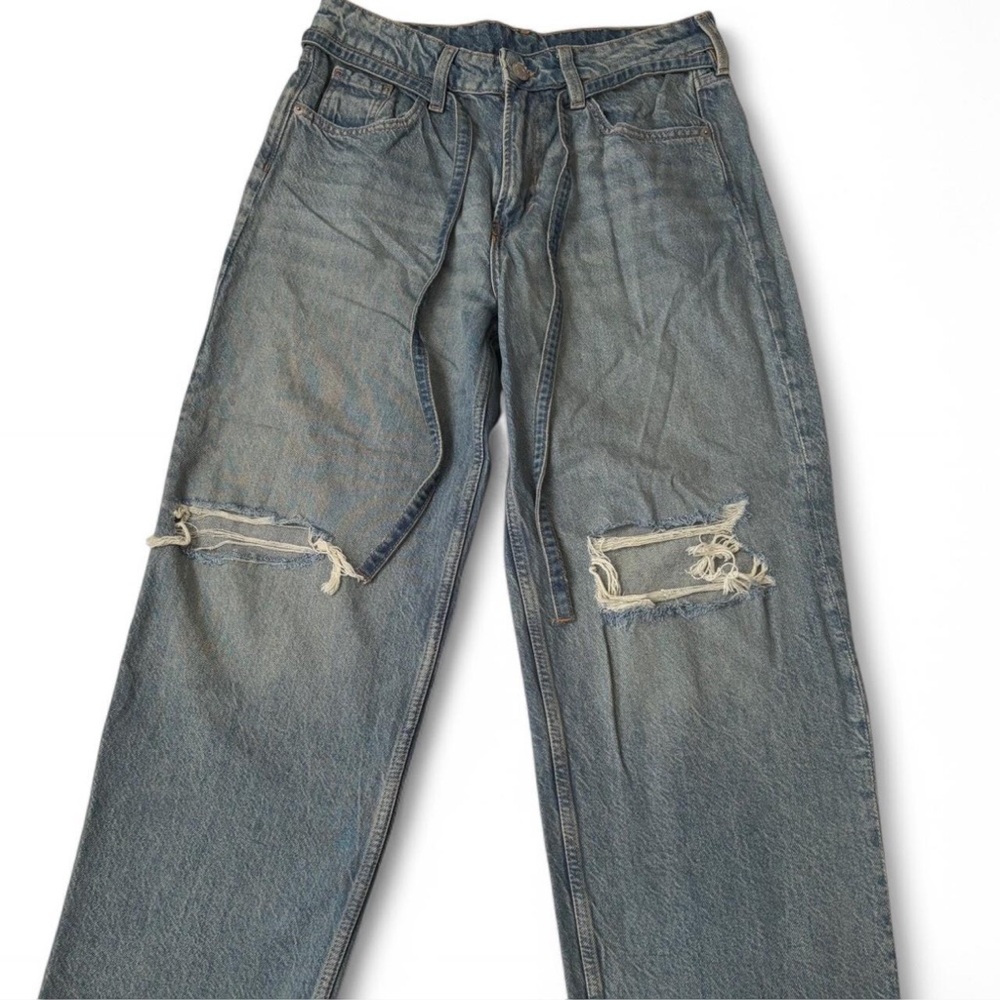 H&M low rise baggy jeans